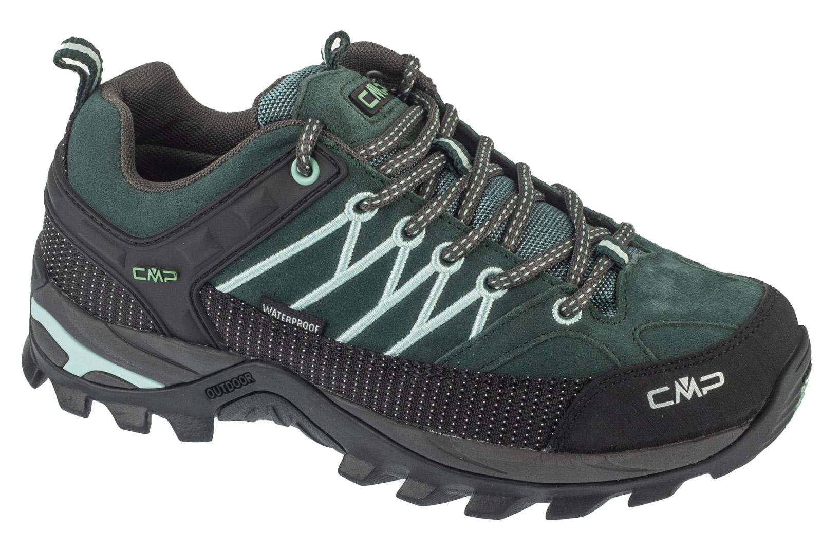 Cmp Unisex Verdes Rigel Low Wmn Wp, Zapatos De Trekking Para Mujer Cm
