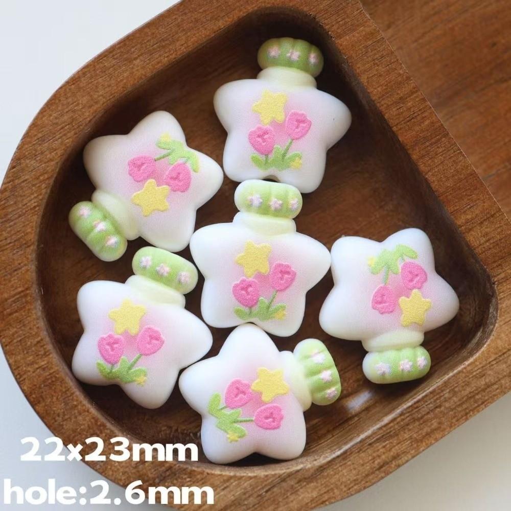 20pcs Wishing Bottle Style Craft Beads DIY Craft Keychain Material  Gift Making