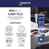 Mastic auto/bateau - BOSTIK - Fixpro MSP 104 - Colle et joint - Résiste intempéries et eau de mer - Blanc - 290 ml