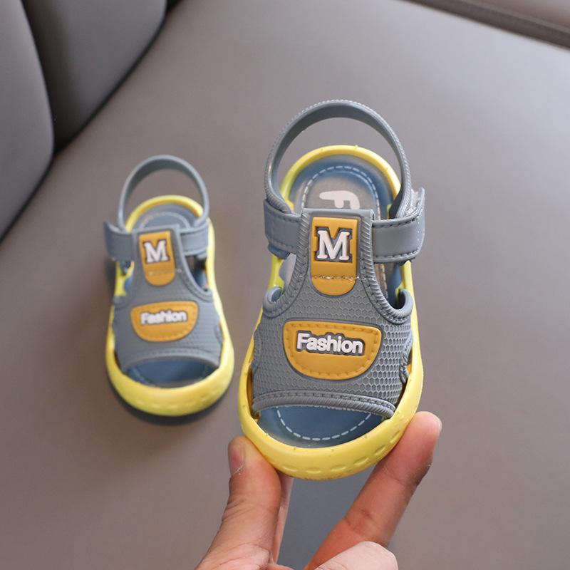 Baby Sandals Newborn Boys Girls Toddler Soft Sole Non-slip Princess Shoes Kids Fashion Casual Beach Sandals
