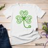 Womens Shamrock Stethoscope Nurse T Shirt St Patricks Day Lucky Unisex T-shirt
