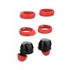 2 Pair Earplug Durable Broken-proof Silicone In-Ear Earphone Covers Cap for Shopping