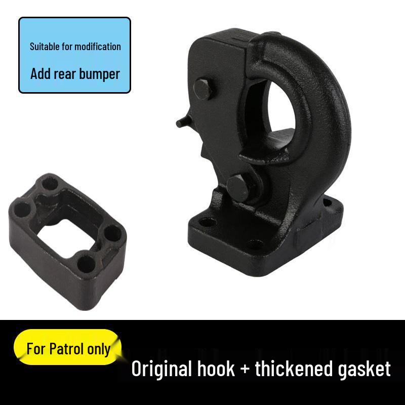 Nissan Patrol Y62 Trailer Hitch & Y61 Stainless Steel Quick Release Towing Hook