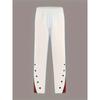 Men's Casual Pants New Sports Buttoned Colour Block Trousers Stylish