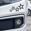 Bumper Sticker Car Accessories Stars Car Sticker Laser Sticker Auto Stars Sticker Car Vinyl Decal