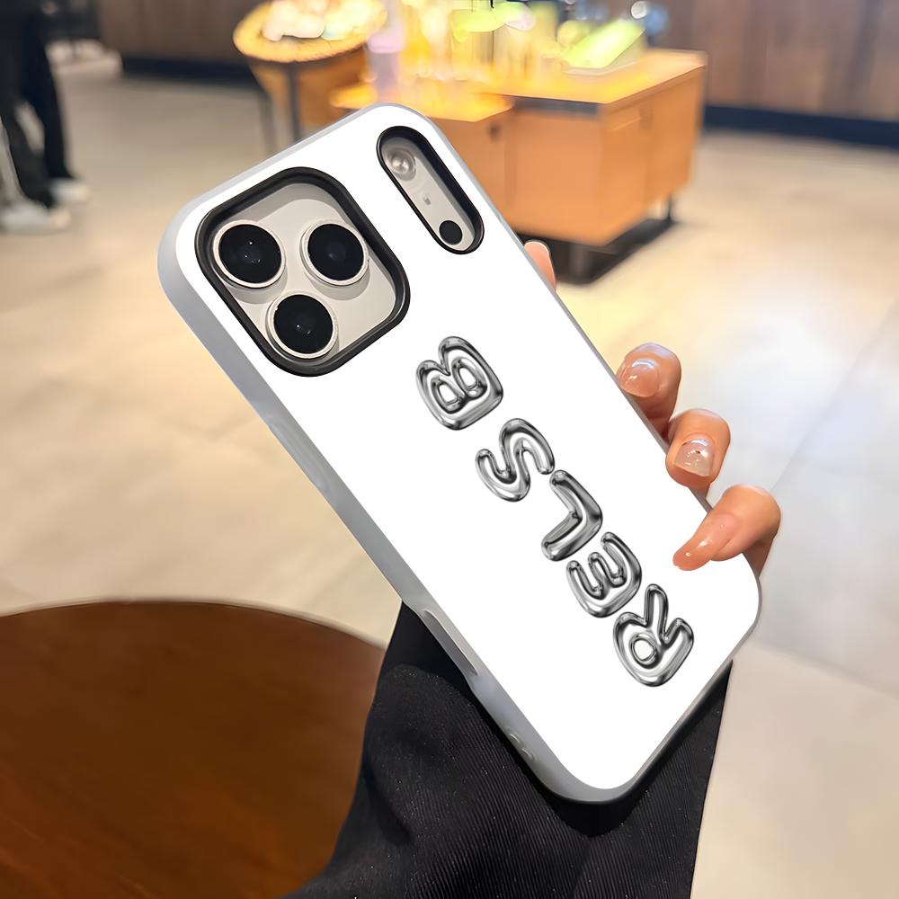 

Rels B Skinny Flakk Phone Case For IPhone 17 Air 16 E 15 14 Plus 13 12 11 Pro Max Jelly 2 In 1 Protective Case iPhone 16 Plus