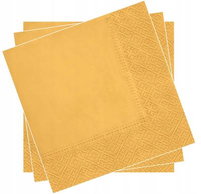 3-Ply Napkins 20 Pcs Yellow (Sunflower Yellow)