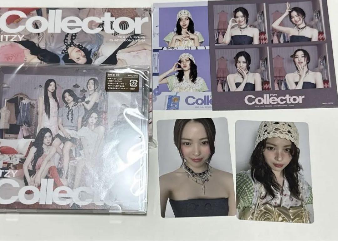 

[USED] ITZY collector Ryujin trading card local sales bonus