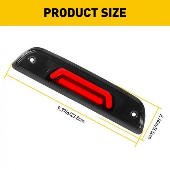 Red LED Brake 3Rd Light Tail Rear Lamp Lens Smoked Fit For TACOMA TOYOTA 1995-17