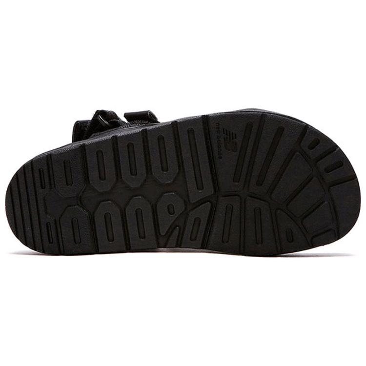 new New Balance Velcro Unisex Black Sandals