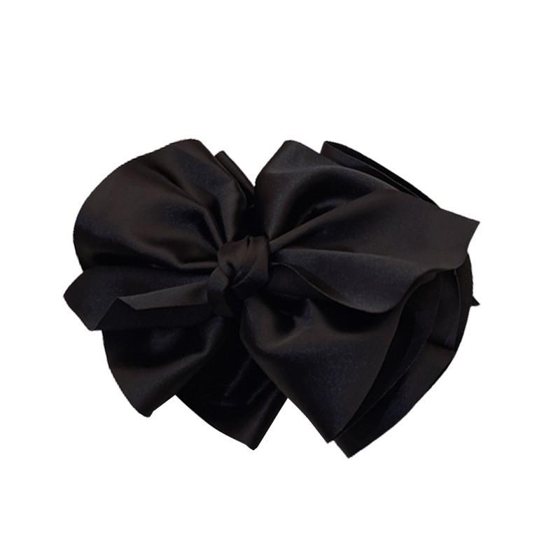 Winter explosion bow grab clip women's high sense exquisite versatile hairpin women's back head shark clip hair accessories