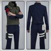 Anime Vierde Hokage Kakashi Hatake Cosplay Kostuum Voor Jonge Ninja, Inclusief Pruik.