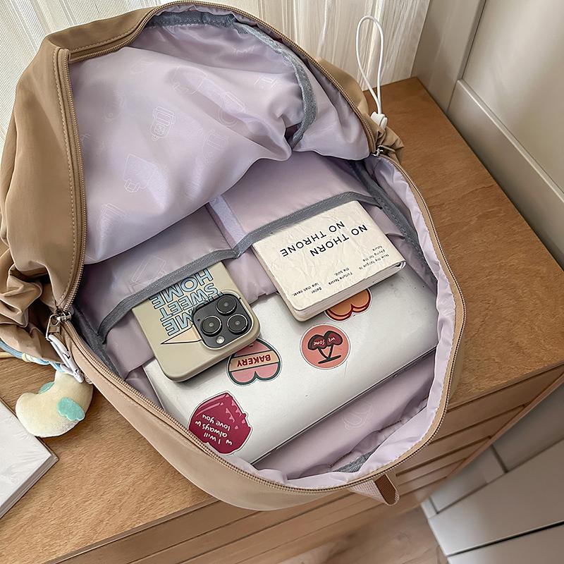 Women's Large Capacity Backpack Junior Senior High School Student Schoolbag