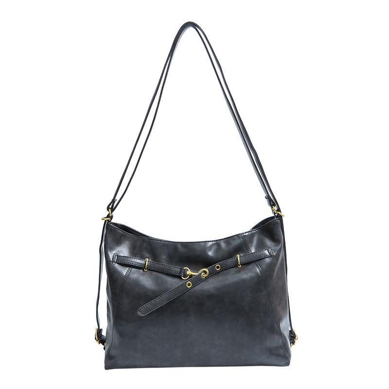 Simple and Large-capacity Multi-back Fato Bag Women's Autumn New Casual Versatile Commuter Solid Color Backpack