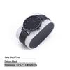 Frosted PU Flip-Top Watch and Jewelry Storage Box