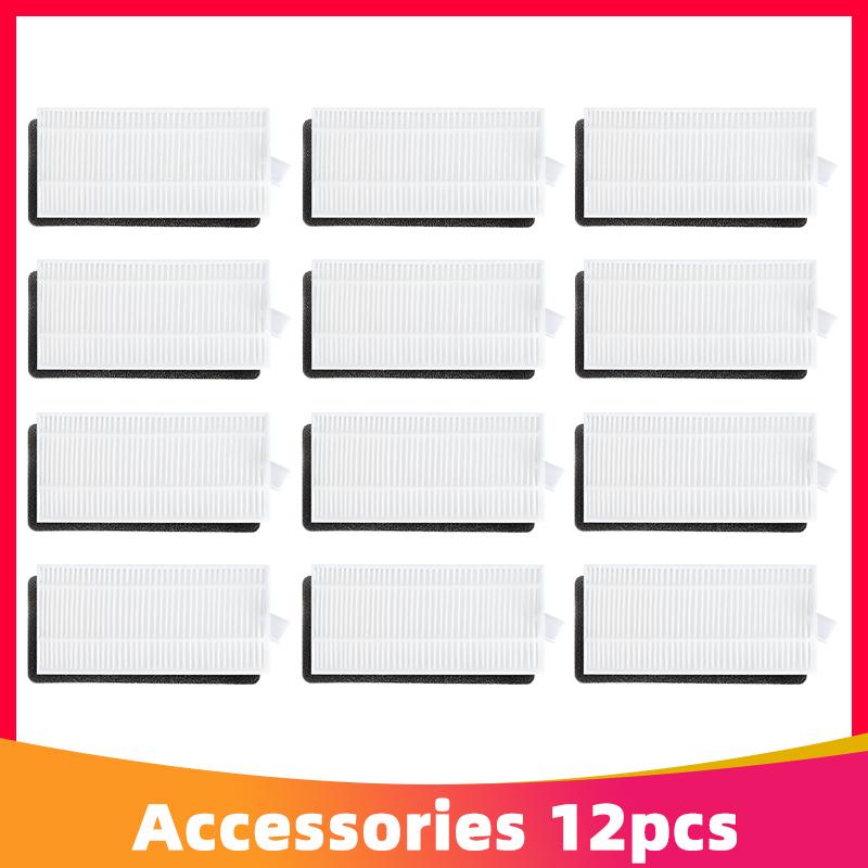 Fit For Conga Excellence 990 Robot Vacuum Cleaner Hepa Filter Main Side Brush Cover Primary Filter Castor Wheel Spare Part