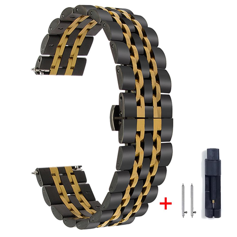 Metallarmband für HUAWEI GT 3 2 Pro 46mm Runner SE 43mm 42mm Edelstahl-Geflechtband für HUAWEI WATCH Buds Armband