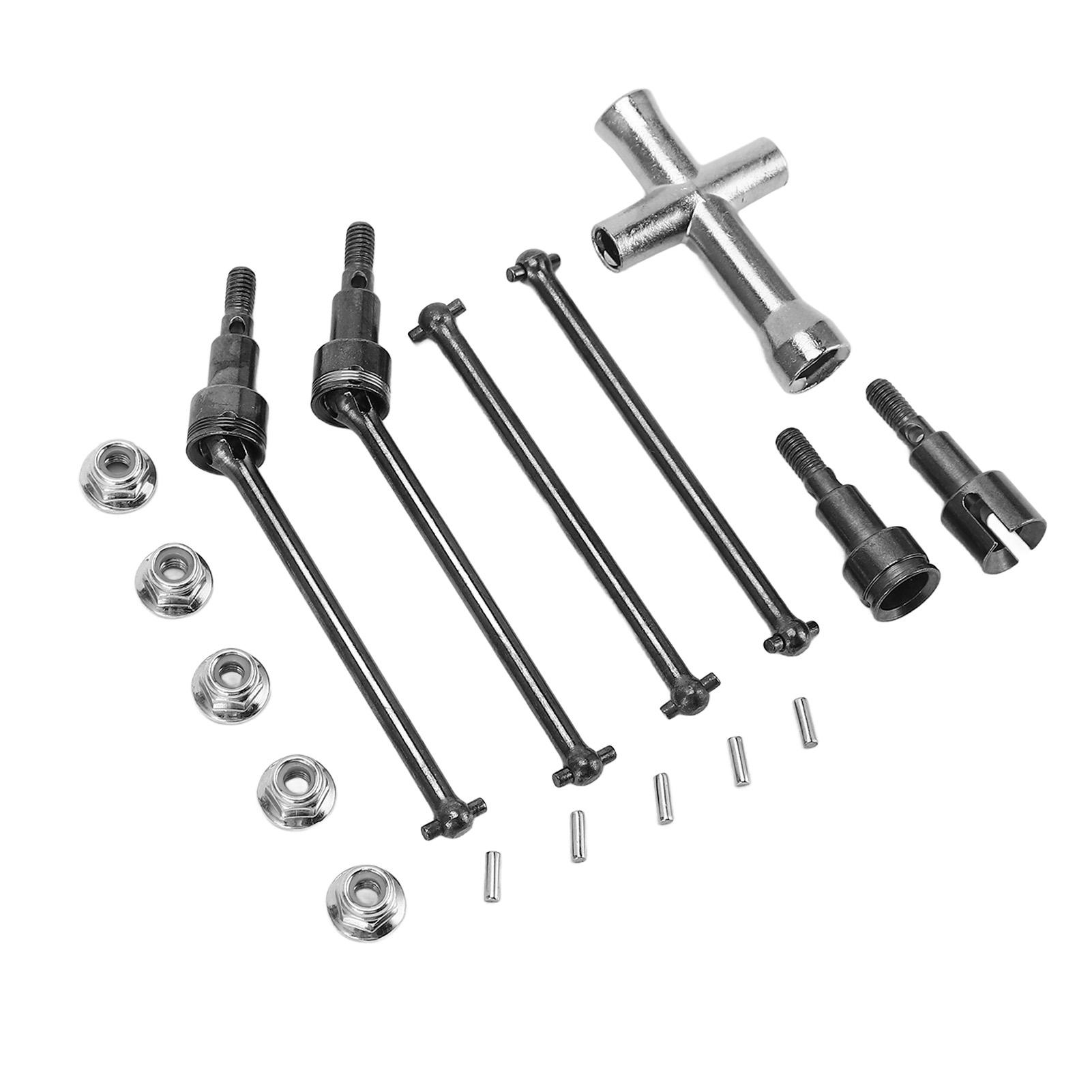

RC Front Rear Drive Shaft Set Steel CVD Driveshaft for SCY 16101 16102 16103 16201PRO 1/16 RC Car