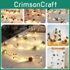 Pine Christmas 2m Cone Led String Light Battery Xmas Tree Garland Decors Lamp