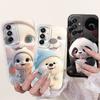 For Samsung Galaxy A17 Case SM-A176B Luxury Bowknot Flower Soft Silicone Shockproof Cover For Samsung A17 4G SM-A175F A 17 Shell