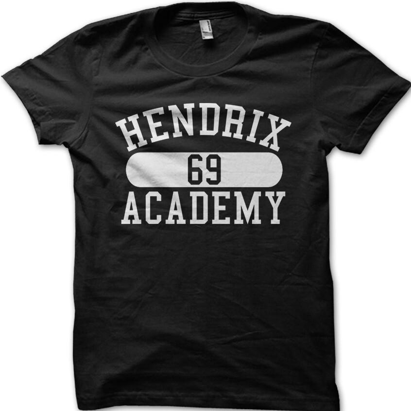 Hendrix Academy 1969 T Shirt as in Jimmy Hendrix printed t-shirt 9069 M