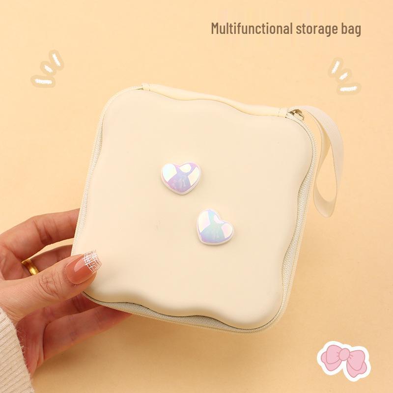 Portable Zipper Storage Bag for Data Cables, Chargers, Earphones, USB Drives, and Cameras