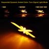 For BMW MINI Cooper F55 F56 F57 Fender Side Marker Light Assembly Dynamic Sequential Blink Amber Turn Signal Light 2014-2020