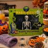 Holiday Table Decorations Halloween Wooden Photo Frame, Double Layer Wood Tabletop Picture Holder, Frames Creative Display Stand for Home Party Decor