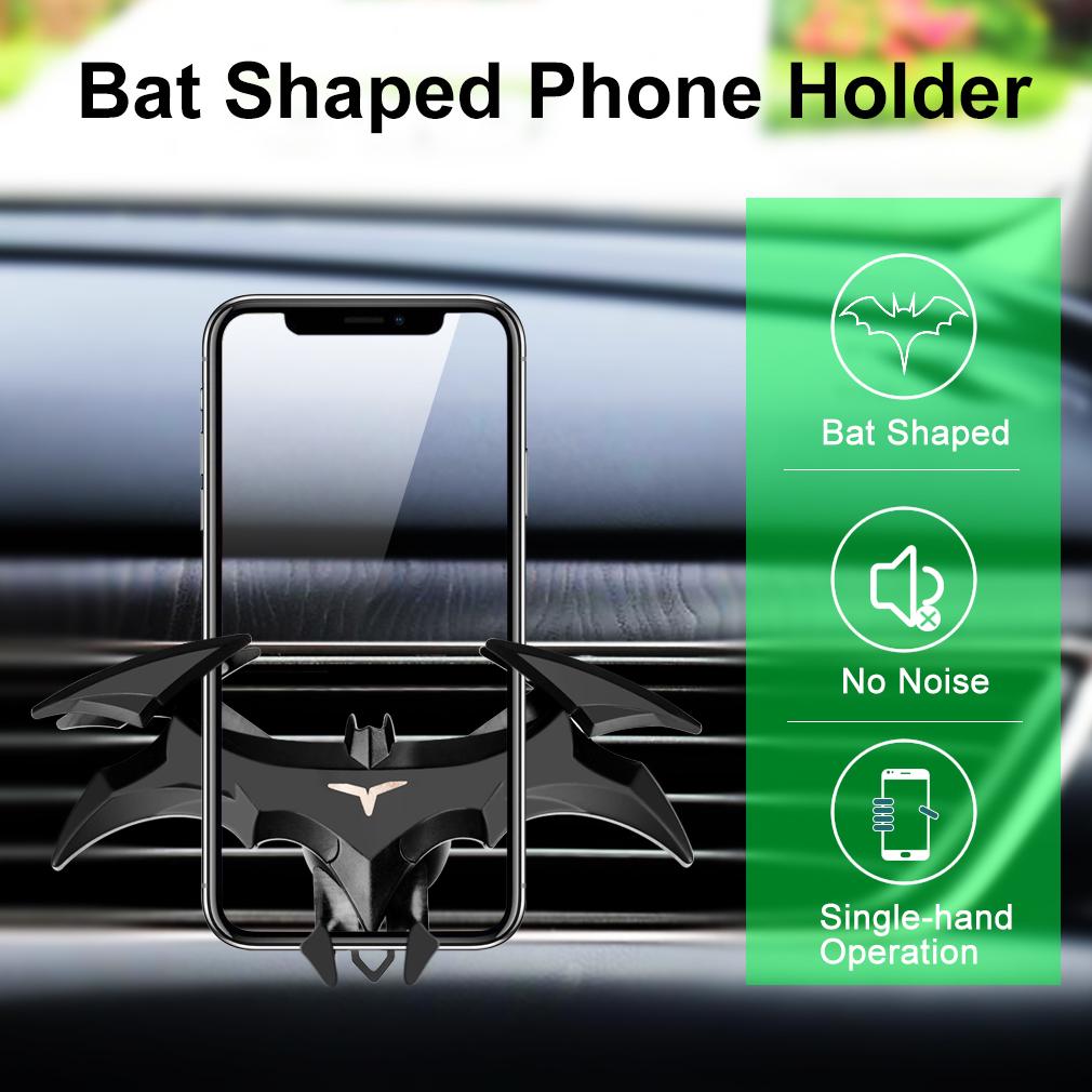 Buy 1Pc Universal Cool Batman Car Phone Holder In Car Air Vent Clip