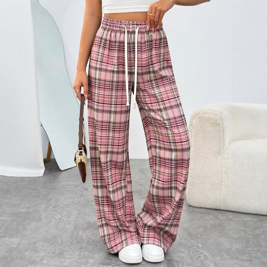 Women's Straight Pants Fashion Casual Pants Nine Point Harlan Pants