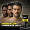 Beardo Ultra Glow Körperwäsche 200ml & Gesichtswäsche 100g Duo | Hydrierte und Erfrischte Haut | Aufhellende und Strahlende Haut | Tiefenreinigung & Pflege |