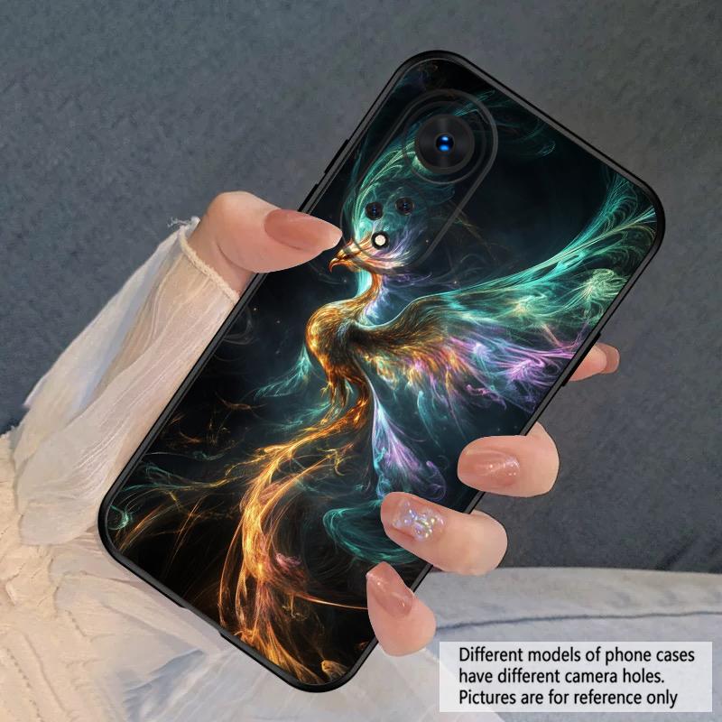 Cartoon Phoenix For Oppo A98 54s 17 96 40 60 80 58 79 74 Reno 10 4Z 5G 5 Lite Find X 2 3 8 Pro 13 12 silicone soft phone case