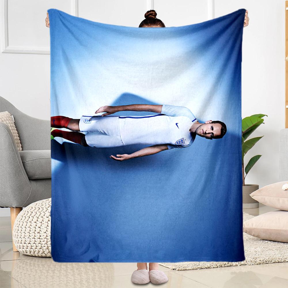 England's Kane Celebrates Goal Blanket Soft Warm Cozy Suitable for Office Chair Office Bed Four Seasons Multipurpose Warmthful Decor