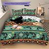 3pcs Navajo Pattern Soft Comfortable Bedding Set, For Bedroom, Guest Room And Dorm, All - Season Use, High-Definition Printing148