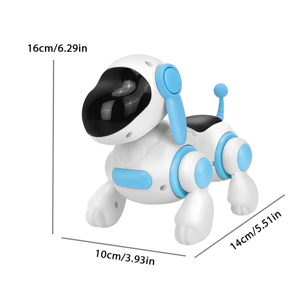 Hit electric walking music dog toy for babies; intelligent crawling imitation puppy