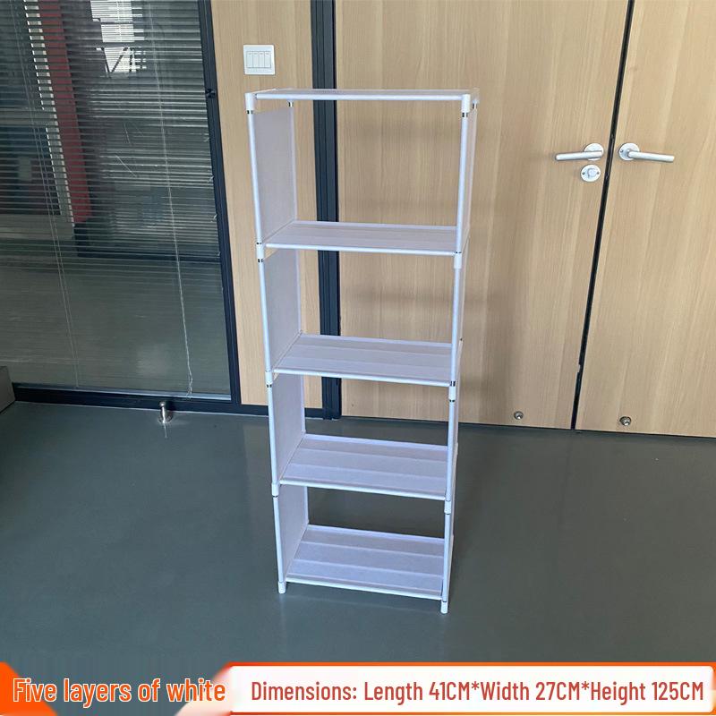 Best-Selling Multi-Layer Bookshelf: Three-Column Steel Pipe Bookcase for Home Storage & Student Organization
