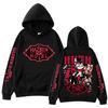 2026 Hazbin Hotel Husk Hoodie Man Woman Harajuku Fashion Casual Long Sleeve Pullover Tops Sweatshirt Gift Autumn and Winter Unisex
