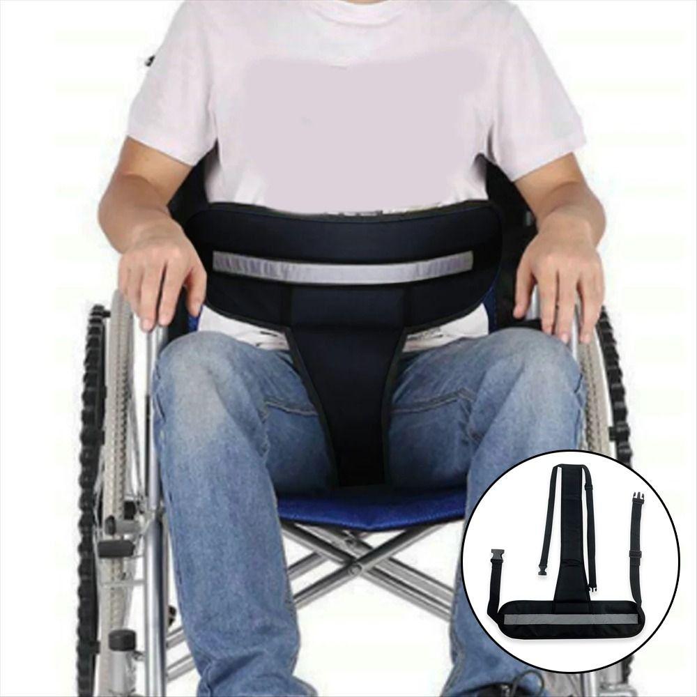 Prevent Tilting or Falling Wheelchair Safety Belt Wheelchair Seat Fixing Belt  For Adults