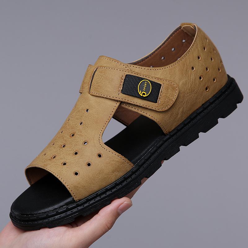 Men's Summer 2025 Non-Slip Casual Sandals - Breathable & Trendy Vietnam Shoes