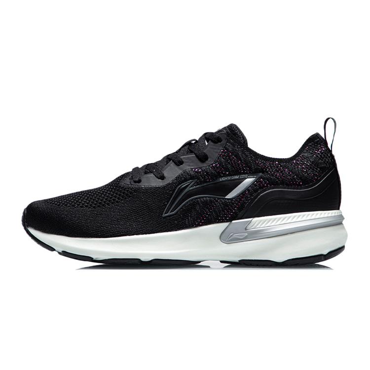New LiNing Arashi Rebound Low Top Running Shoes Women's Ebony Black ARHR132-1