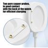 Portable Charging Cable for Smartwatch PVC Construction Universal Fit Rapid Charging Capability Includes Safety Features