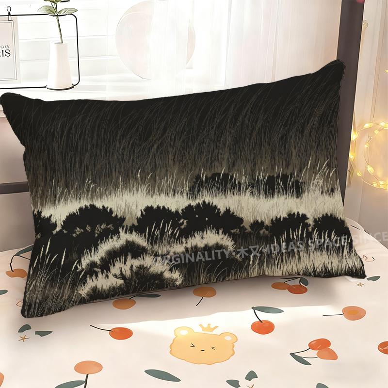 Abstract Grassland Pattern Pillowcase Suitable For Sofa Bedroom Car Pillow Cover Cushion Rectangular Back Cushion
