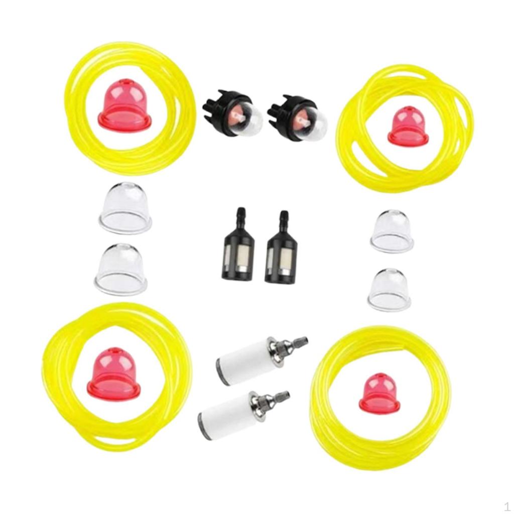 Line Kit 60cm Strimmer Pipe Oil Bulbs Primer for Garden Machine
