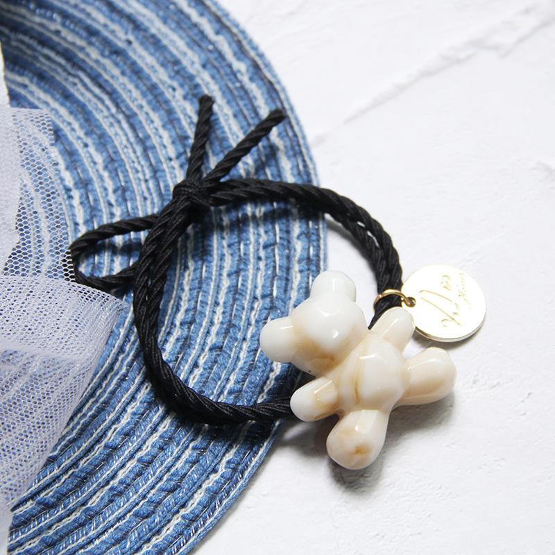 Korean Rhinestone Elegant Scrunchies Women Girls Elastic Hair Rubber Band Accessories Tie Hair Ring Rope Headdress