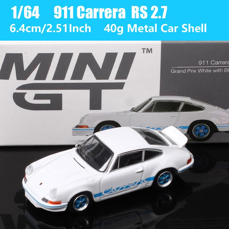 MiniGT 1/64 Scale Nissan Skyline GTR Racing Z Honda Civic Cadillac V 911 GT3 McLaren Datsun 510 Pickup Truck Car Model Toy