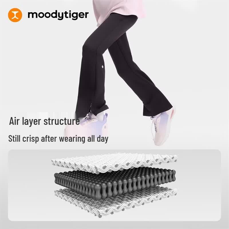 Moodytiger Girls' Flared Athletic Pants