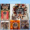 Wreath Christmas Merry Door Hanging Red Fruit Garland Simulation Xmas Ornament