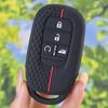 Textured Honeycomb Silicone Key Protector, Precise Cover Suitable For Honda Accord 10th CR-V XRV Avancier Civic Smart Key Fob