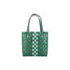Marni Logo Patch Woven Polypropylene Shoulder Bag Kids bags Green M00638M00IW0M523