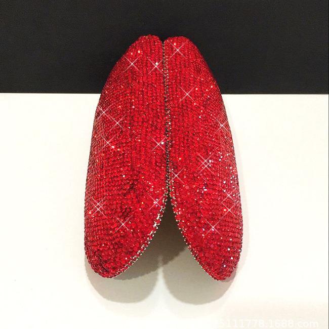 Luxurious Diamond-Studded Eyeglass Case - Unisex Fashion | Anti-Pressure | Simple & Retro Myopia Protection